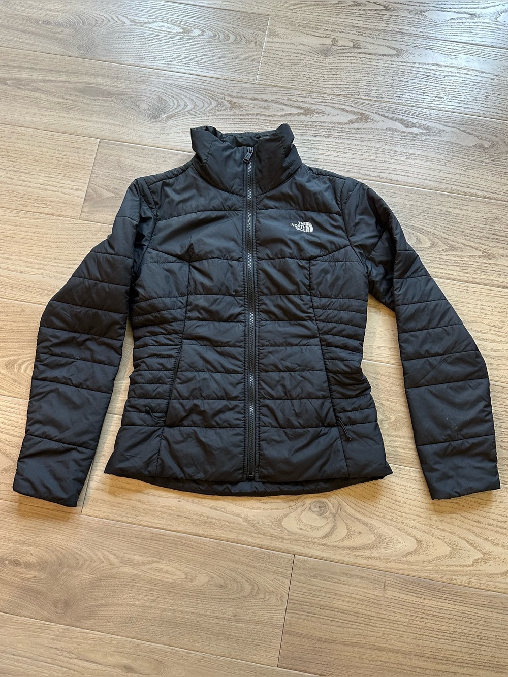 The North Face Quilted Puffer Jacket - Dark Gray